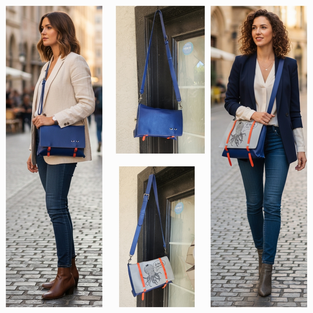 Min & Mon reversible bag.